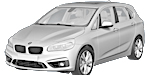 BMW F45 P245F Fault Code